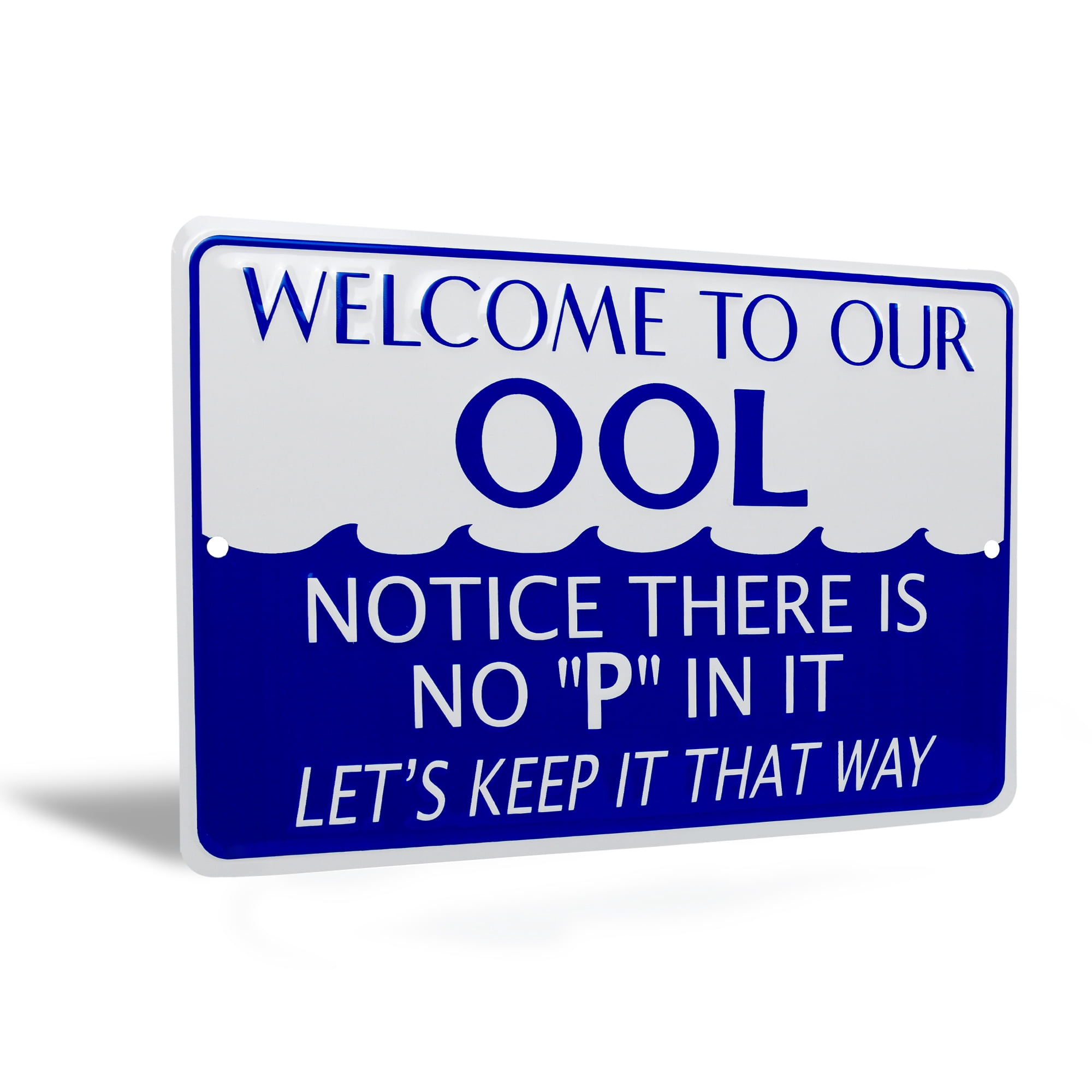 TreasureGurus Swimming Pool Sign - Thumbnail 5