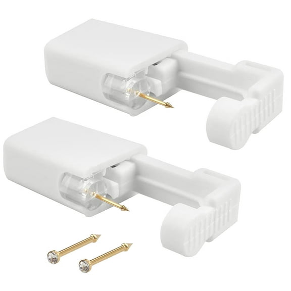 No Pain Disposable Nose Piercing Tools Set Safety Asepsis Piercing Tool 2PC