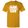 thumbnail image 1 of No Pain No Gain - Gym Shirt Exercise T-Shirt Gym Motivational T-Shirt, 1 of 5