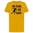 thumbnail image 1 of No Pain, No Gain Motivational Tee Men's -Image by Shutterstock, 1 of 2