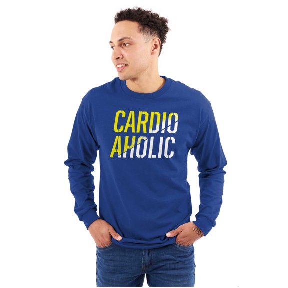 No Pain No Gain Workout Gym Long Sleeve TShirt Men Women Brisco Brands L