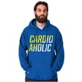 thumbnail image 1 of No Pain No Gain Workout Gym Unisex Plus Fleece Graphic Hoodie Brisco Brands 2X, 1 of 5