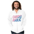 thumbnail image 1 of No Pain No Gain Workout Gym Zip Up Hoodie Men's Women's Brisco Brands S, 1 of 6