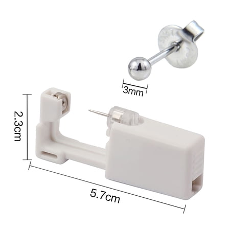 No Pain Professional Safety Ear Piercing Tool Stainless Steel Unisex