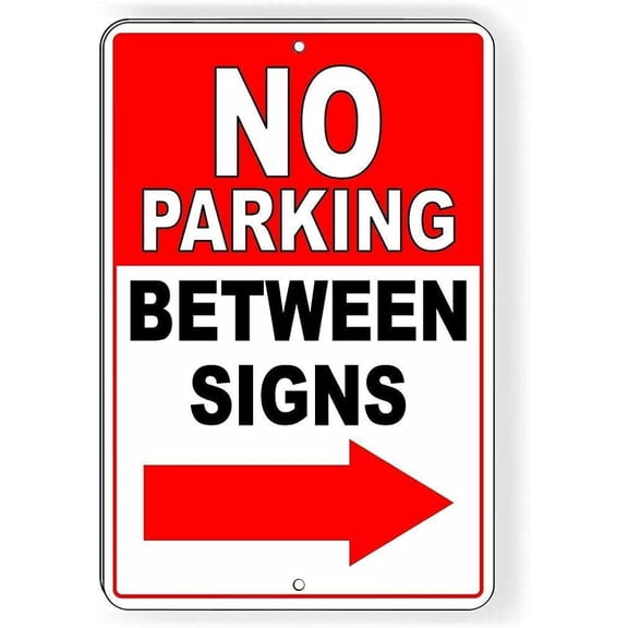 No Parking Signs for Home Use