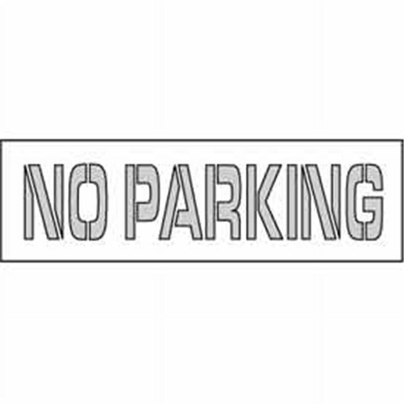 No Parking Lot Stencil 24 X 4 In Walmart No parking lot stencil 24 x 4 in walmart