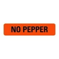 thumbnail image 1 of No Pepper Food Service Medical Labels, 1 of 1