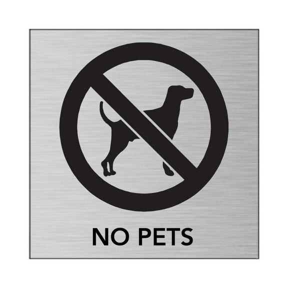 No Pets Signs