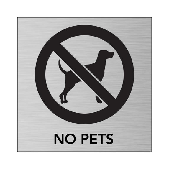 No Pets Signs