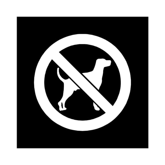 No Pets Signs