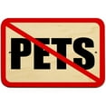 thumbnail image 1 of No Pets Symbol Sign, 1 of 1