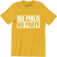 thumbnail image 1 of No Pirlo No Party Funny Football Soccer Italy Italia Milan Gifts T-Shirt, 1 of 4