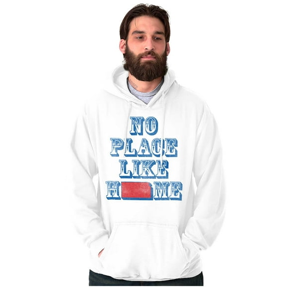 No Place Home Heart Land State Kansas Hoodie Sweatshirt Women Men Brisco Brands M