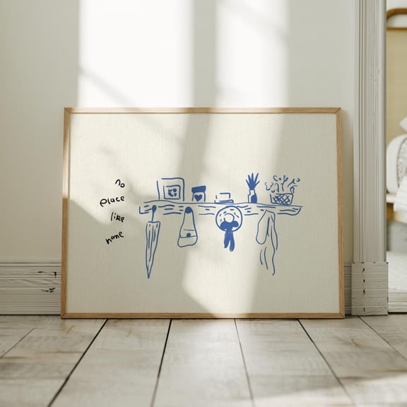 No Place Like Home Entryway Wall Decor