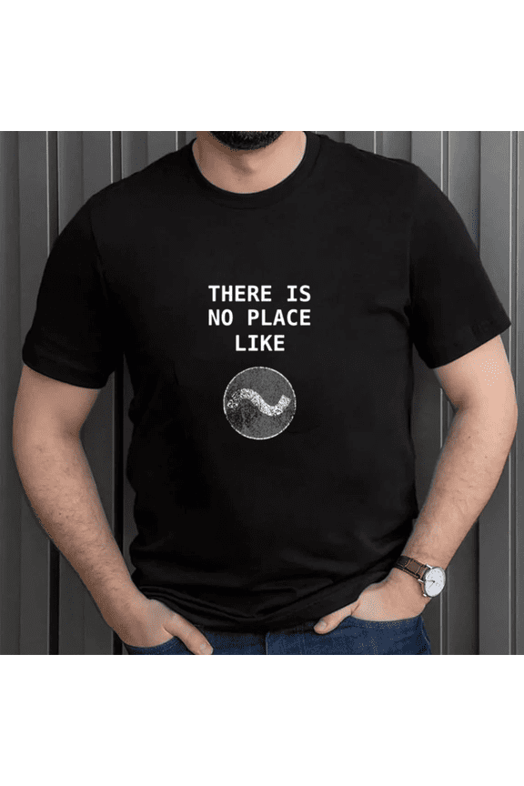 No Place Like Home Linux Bash Admin Programmer Coder Funny Geek Unisex T-Shirt, up to size 5XL
