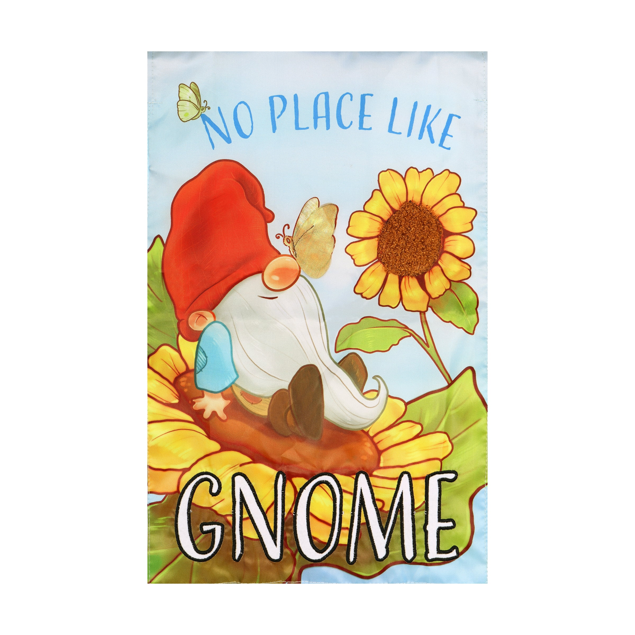 no-place-like-gnome-sunflower-yard-flag-11-5in-x-18in-walmart