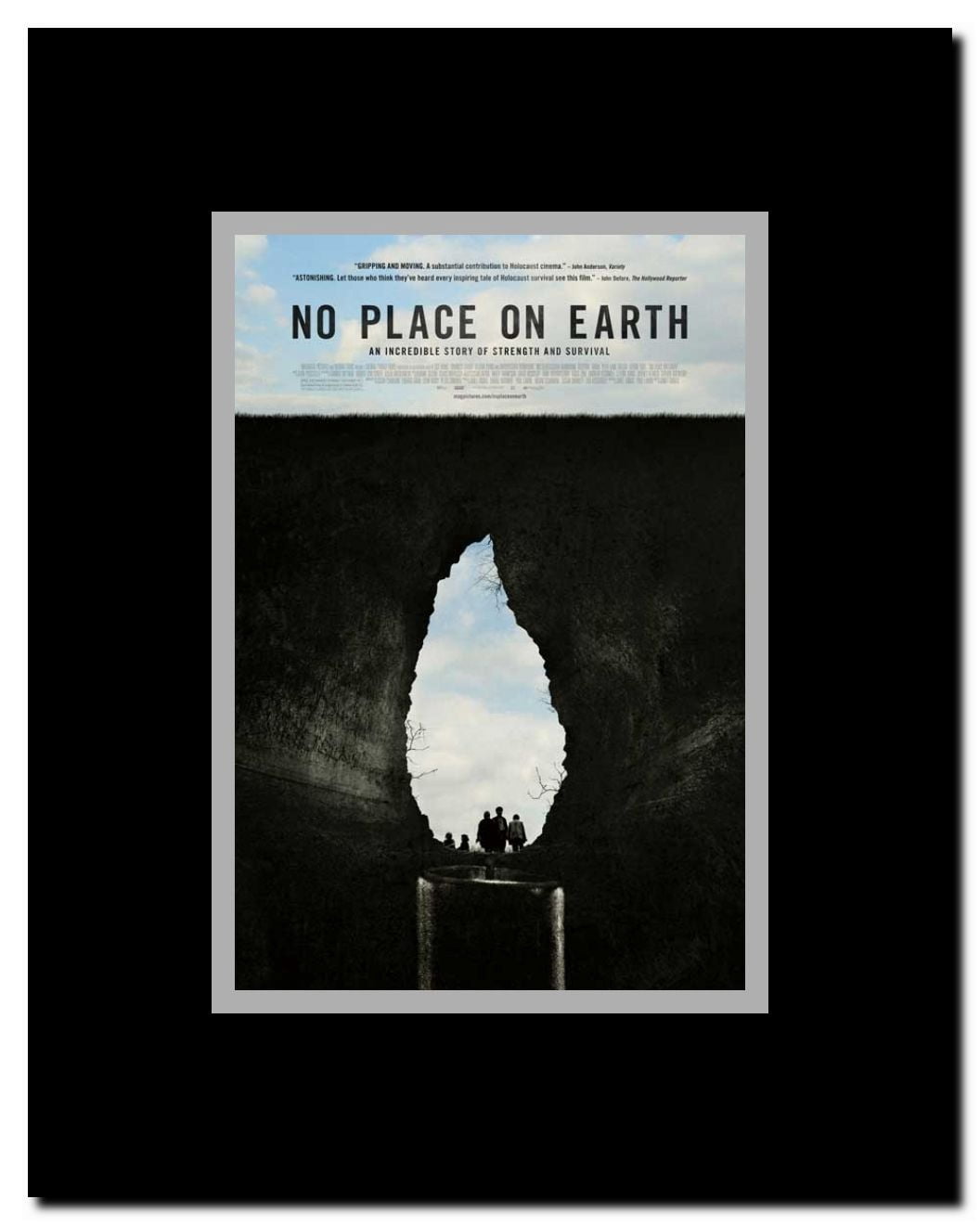 No Place on Earth Framed Movie Poster