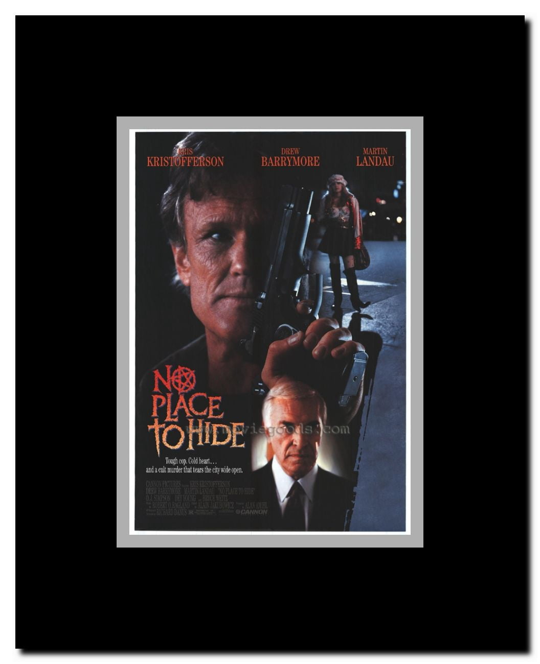 No Place to Hide Framed Movie Poster