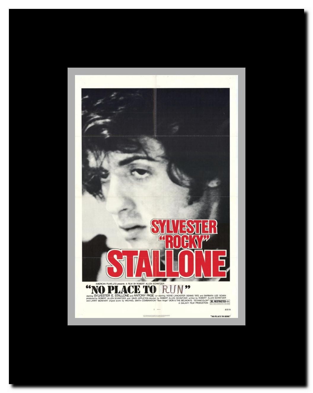 No Place to Run Framed Movie Poster