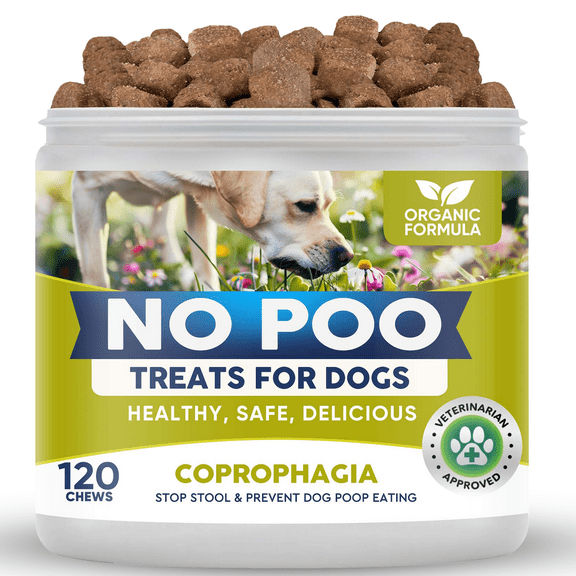 No Poo Chews for Dogs, Pupp, Soft Dog Chews, 120Ct