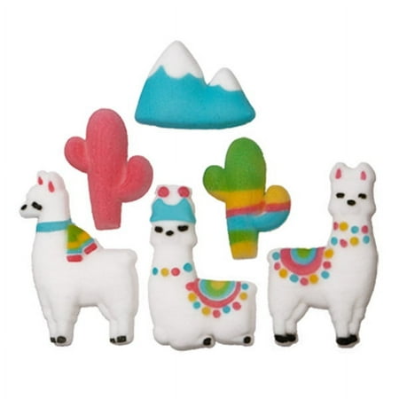 No Prob-Llama Assortment Dec-Ons® Decorations (12 pieces)