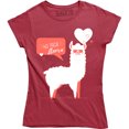 thumbnail image 1 of No Prob Llama Funny Cute Alpaca Problem Women's Gift T-Shirt, 1 of 4