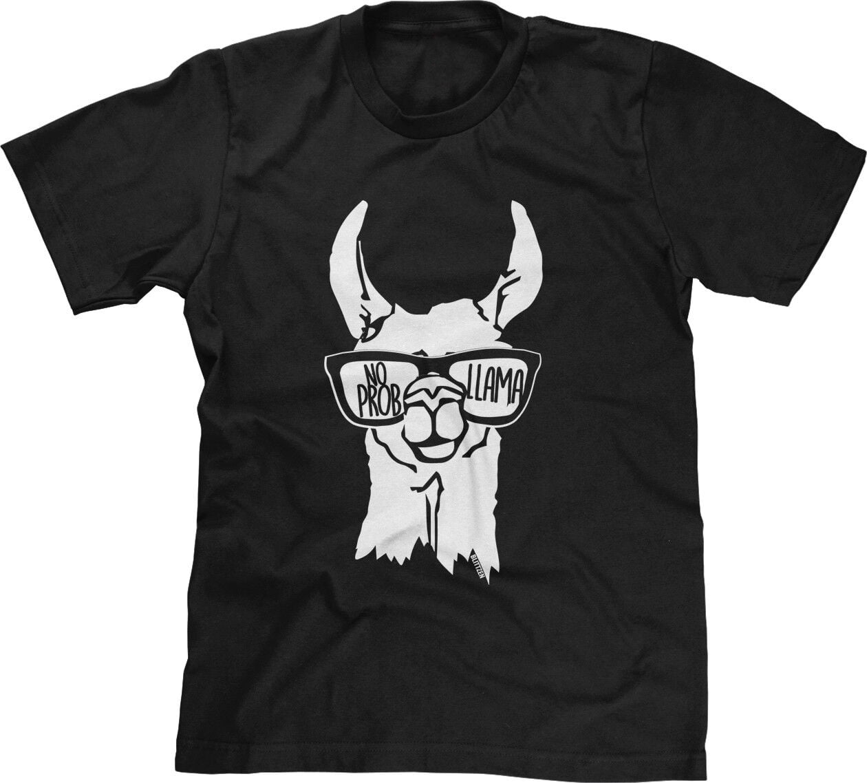 No Prob Llama Problem Pun Word Play Funny Humor Chill Joke Meme Mens ...