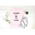 thumbnail image 1 of No Prob Llama T-shirt, Funny Llama Shirts, Llama Lover Gift, No Probllama Tops, Alpaca Lover Tshirts, Sarcastic Animals Outfit, Cute Llama, 1 of 5