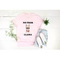 thumbnail image 1 of No Prob Llama T-shirt, Funny Llama Shirts, Llama Lover Gift, No Probllama Tops, Alpaca Lover Tshirts, Sarcastic Animals Outfit, Cute Llama, 1 of 5