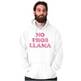 thumbnail image 1 of No Problama Llama Alpaca Cute Funny Hoodie Sweatshirt Women Men Brisco Brands S, 1 of 6