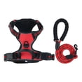 thumbnail image 1 of No Pull Dog Harness, Adjustable Reflective Front Clip Pet Vest with Easy Control Handle Red XL, 1 of 8