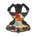thumbnail image 1 of No Pull Dog Harness For Dogs Easy Walk Dog Vest Adjustable Collars Harnesses & Leashes Set Breathable Oxford Outdoor Walking Safety Reflective Strip Fall Maple Leaves, 1 of 9