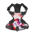 thumbnail image 1 of No Pull Dog Harness For Dogs Easy Walk Dog Vest Adjustable Collars Harnesses & Leashes Set Breathable Oxford Outdoor Walking Safety Reflective Strip Red Spiral Tie Dye, 1 of 9