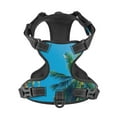 thumbnail image 1 of No Pull Dog Harness For Large Dogs Easy Walk Dog Vest Adjustable Collars Harnesses & Leashes Set Breathable Oxford Outdoor Walking Safety Reflective Strip Palm Trees Over Clear Blue Sky, 1 of 9