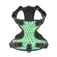 thumbnail image 1 of No Pull Dog Harness For Large Dogs Easy Walk Dog Vest Adjustable Collars Harnesses & Leashes Set Breathable Oxford Outdoor Walking Safety Reflective Strip Aquamarine Texture, 1 of 9