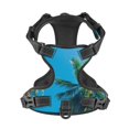 thumbnail image 1 of No Pull Dog Harness For Medium Dogs Easy Walk Dog Vest Adjustable Collars Harnesses & Leashes Set Breathable Oxford Outdoor Walking Safety Reflective Strip Palm Trees Over Clear Blue Sky, 1 of 9
