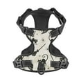 thumbnail image 1 of No Pull Dog Harness For Medium Dogs Easy Walk Dog Vest Adjustable Collars Harnesses & Leashes Set Breathable Oxford Outdoor Walking Safety Reflective Strip Halloween Pattern Cats Brooms Witch Hats, 1 of 9