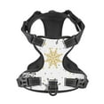 thumbnail image 1 of No Pull Dog Harness For Small Dogs Easy Walk Dog Vest Adjustable Collars Harnesses & Leashes Set Breathable Oxford Outdoor Walking Safety Reflective Strip Simple Christmas Snowflakes Prints, 1 of 9