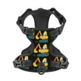 thumbnail image 1 of No Pull Dog Harness For Small Dogs Easy Walk Dog Vest Adjustable Collars Harnesses & Leashes Set Breathable Oxford Outdoor Walking Safety Reflective Strip Funny Kid Using Excavator Machine, 1 of 9
