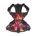 thumbnail image 1 of No Pull Dog Harness For Small Dogs Easy Walk Dog Vest Adjustable Collars Harnesses & Leashes Set Breathable Oxford Outdoor Walking Safety Reflective Strip Multicolored Pattern Of Dinosaurs, 1 of 9