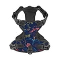 thumbnail image 1 of No Pull Dog Harness For X-Large Dogs Easy Walk Dog Vest Adjustable Collars Harnesses & Leashes Set Breathable Oxford Outdoor Walking Safety Reflective Strip Dino Pattern, 1 of 9