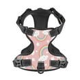 thumbnail image 1 of No Pull Dog Harness For X-Large Dogs Easy Walk Dog Vest Adjustable Collars Harnesses & Leashes Set Breathable Oxford Outdoor Walking Safety Reflective Strip Kids Girls Rainbow Cloud, 1 of 9