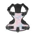 thumbnail image 1 of No Pull Dog Harness For X-Large Dogs Easy Walk Dog Vest Adjustable Collars Harnesses & Leashes Set Breathable Oxford Outdoor Walking Safety Reflective Strip Pastel Girly Butterfly, 1 of 9