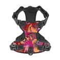 thumbnail image 1 of No Pull Dog Harness For X-Large Dogs Easy Walk Dog Vest Adjustable Collars Harnesses & Leashes Set Breathable Oxford Outdoor Walking Safety Reflective Strip Multicolored Pattern Of Dinosaurs, 1 of 9