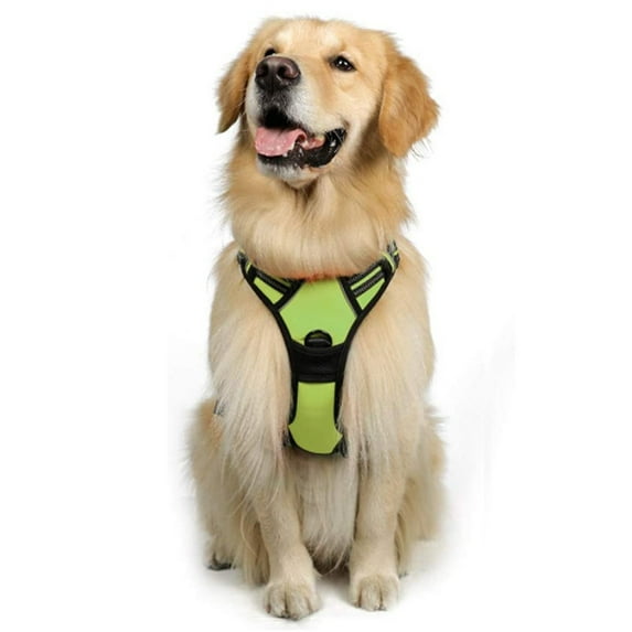 Laklulu No Pull Dog Harness Front Clip Heavy Duty Reflective Easy Control Handle for small Dog Walking