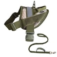 thumbnail image 1 of No Pull Dog Harness with Leash Set and 4 Pcs Free Tags/Patches,Reflective Soft Padded Vest with Easy Control Handle,Easy on Pet Harness for Running Walking Dogs( Green Camo harness + Leash, m ), 1 of 3