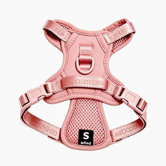 NoPull Dog Harness with Leash Set, Breathable Padded AntiEscape Dog Vest Harness, Adjustable ShockAbsorbing Pet Walking Harness for Small Medium Large Dogs M