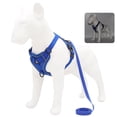 thumbnail image 1 of No Pull Dog Harness and Leash Set Adjustable Pet Harness Vest For Small Dogs Cats Reflective Mesh Dog Chest Strap French Bulldog, 1 of 3