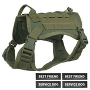 No Pull Dog Harness for Large Dogs, Heavy Duty No Pull Dog Harness with Handle, Adjustable Pet Harness for Easy Walking and Training