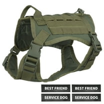 No Pull Dog Harness for Large Dogs, Heavy Duty No Pull Dog Harness with Handle, Adjustable Pet Harness for Easy Walking and Training
